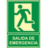 SEÑAL HOMOLOGADA DE SALIDA DE EMERGENCIA - AMBAR ITC