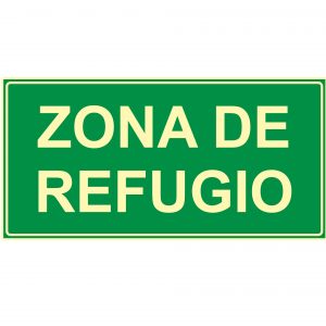 Señal ZONA REFUGIO